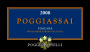 Poggio Bonelli Poggiassai 2008 Front Label