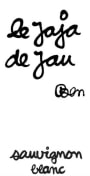 Chateau de Jau Le Jaja de Jau Sauvignon Blanc 2012 Front Label