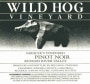 Wild Hog Saralee's Vineyard Pinot Noir 2008 Front Label