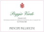 Principe Pallavicini Frascati Superiore Poggio Verde 2012 Front Label