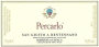 San Giusto a Rentennano Percarlo 2007 Front Label