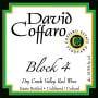 David Coffaro Estate Vineyard Block 4 Red 2013 Front Label