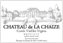 Chateau de la Chaize Vieilles Vignes 2013 Front Label