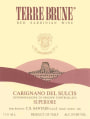Santadi Carignano del Sulcis Terre Brune 2011 Front Label