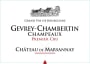 Chateau de Marsannay Gevrey-Chambertin Champeaux Premier Cru 2014 Front Label