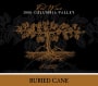 Buried Cane Heartwood Red 2008 Front Label