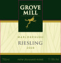 Grove Mill Riesling 2008 Front Label