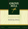 Grove Mill Riesling 2015 Front Label