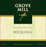 Grove Mill Riesling 2009 Front Label