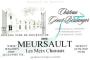 Domaine Genot-Boulanger Meursault les Meix Chavaux 2008 Front Label