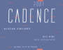 Cadence Klipsun 2001 Front Label