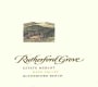 Rutherford Grove Estate Merlot 2012 Front Label