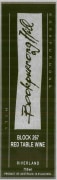 Salena Estate Bookpurnong Hill Block 267 Red Table Wine 2005 Front Label