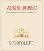 Sportoletti Assisi Rosso 2012 Front Label