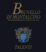Talenti Brunello di Montalcino 2008 Front Label