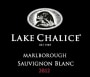 Lake Chalice Sauvignon Blanc 2012 Front Label
