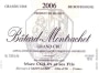 Marc Colin Batard Montrachet Grand Cru 2006 Front Label