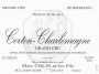 Marc Colin Corton Charlemagne Grand Cru 2006 Front Label