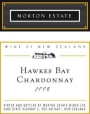 Morton Estate Hawkes Bay Chardonnay 2006 Front Label
