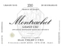 Marc Colin Montrachet Grand Cru 2010 Front Label