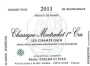 Marc Colin Chassagne Montrachet les Champ Gains Premier Cru 2011 Front Label