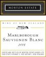 Morton Estate Marlborough Sauvignon Blanc 2006 Front Label