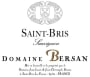Domaine Bersan Saint Bris 2014 Front Label