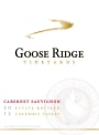 Goose Ridge Cabernet Sauvignon 2012 Front Label
