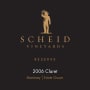 Scheid Vineyards Claret Reserve 2006 Front Label