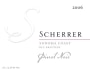 Scherrer Winery Big Brother Pinot Noir 2006 Front Label