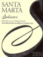 Salustri Montecucco Santa Marta Sangiovese 2006 Front Label