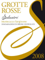 Salustri Montecucco Grotte Rosse Sangiovese 2008 Front Label