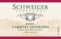 Schweiger Vineyards Cabernet Sauvignon 2004 Front Label