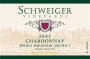 Schweiger Vineyards Chardonnay 2007 Front Label