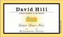 David Hill Winery Estate Pinot Noir 2010 Front Label
