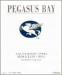 Pegasus Bay Sauvignon Semillon 2012 Front Label