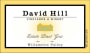 David Hill Winery Estate Pinot Gris 2014 Front Label