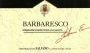 Champagne Clergeot Barbaresco 2006 Front Label