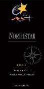 Northstar Walla Walla Valley Merlot 2006 Front Label