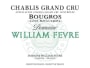 William Fevre Chablis Bougros Cote Bouguerots Grand Cru 2011 Front Label