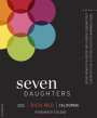 Seven Daughters Winemaker's Blend Rich Red 2012 Front Label