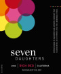 Seven Daughters Winemaker's Blend Rich Red 2013 Front Label