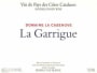 Chateau de Casenove La Garrigue 2004 Front Label