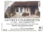 Domaine Gerard Raphet Gevrey-Chambertin Les Combottes Premier Cru 2011 Front Label