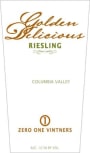 Zero One Vintners Golden Delicious Riesling 2014 Front Label