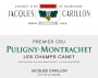 Domaine Jacques Carillon Puligny-Montrachet Les Champ Canet Premier Cru 2014 Front Label