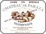 Chateau de Paraza Minervois Cuvee Speciale 2006 Front Label