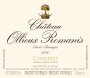 Chateau Ollieux Romanis Cuvee Classique Rouge 2010 Front Label