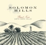 Solomon Hills Estate Pinot Noir 2012 Front Label
