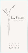 Pulenta La Flor Malbec 2010 Front Label
